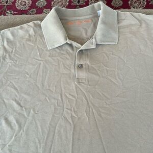 5.11 Tactical Series Polo Shirt Men's Size XL Beige Short Sleeve (NH)